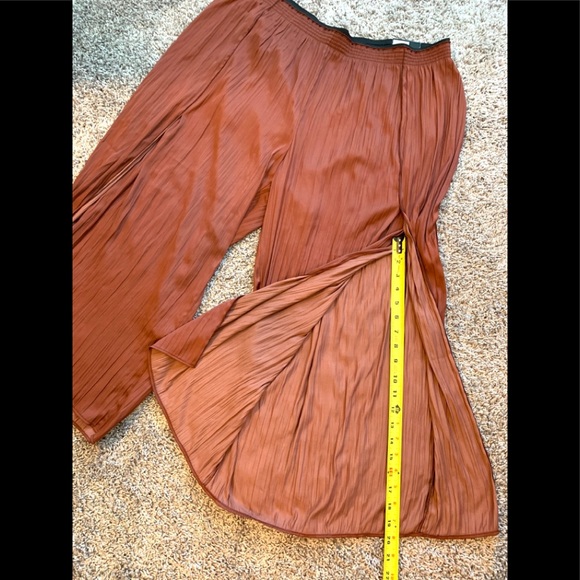 Simply Vera Wang Gaucho Pleated Wide Leg Pants New - Picture 15 of 16